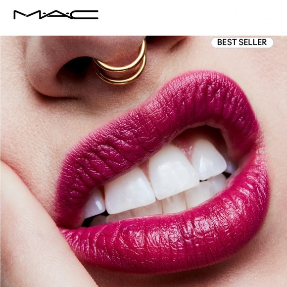 Rebel M•A•C Satin Lipstick New in Box - Color Rebel - Picture 2 of 4